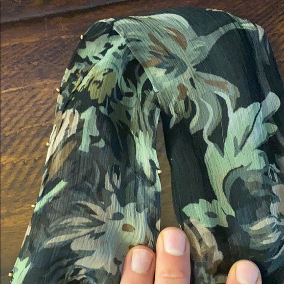 Anthropologie Ebony Skinny Scarf - Picture 3 of 4